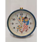 Все лоты с 1р.Редкие Клоун часы тикают