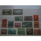 Марки - 15 штук - Новая Зеландия, Индия, Индонезия и др