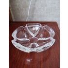 Винтажная  хрустальная   пепельница - Франция