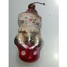 Ёлочная игрушка  - Кот в Сапогах . СССР  .