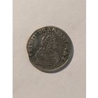 Три гроша, трёхгрошовик. Пруссия Фридрих 3. 1696 г. Нечастая монетка!
