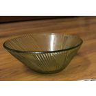 Ваза, салатница. Зелёное стекло
