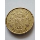 Испания.100 песет 1986 г.Хуан Карлос.