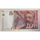 Банкнота 200 франков 1997 год. Франция