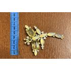 Брошка - Стрекоза из уранового стекла . Производство Чехия