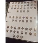 Лист информационный для серебряных монет 5 копеек 1855 - 1915 г