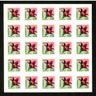 Беларусь. 2002. Стандарт. Сон-трава 100р. Самоклейка (з.1037ц) Лист