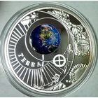 РАСПРОДАЖА!!! - БЕЛАРУСЬ 10 рублей 2012 год "Солнечная Система - ЗЕМЛЯ" (серебро) - PROOF!