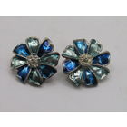 Клипсы. Цветочки. Fashion Jewelry. В оригинальной упаковке. Модные украшения. СССР
