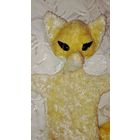 Лиса, лисичка сестричка из сказки, перчатка игрушка на руку, кукольный театр СССР, лиса СССР игрушка СССР, из плюша х/б, плюшевая лиса ссср