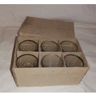 Стопки 6шт, позолота ободка, 50 мл, СССР