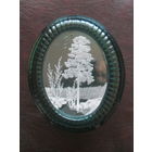 Шкатулка.17Х14Х4.5 см.