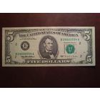 США 5 долларов  1995 г.Серия B-A.Состояние VF./пе-255/