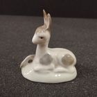 Статуэтка фарфоровая Оленёнок, Городница. СССР