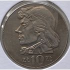 Польша 10 злотых 1970 г. Костюшко. В холдере