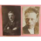 Фото "Эмигранты из Зап. Бел. в США", 1920-1930-е гг., 2 шт.