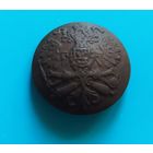 Мундирная пуговица орёл на пушках