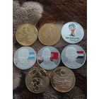 Набор футбольных жетонов