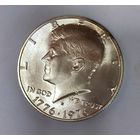 1/2 доллара 1976 - 200 лет независимости США. Серебро! Яркий блеск