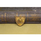 Киверная бляха армии НАПОЛЕОНА, линейный полк. ВОЙНА 1812 год. Распродажа коллекции вещей. С РУБЛЯ! АУКЦИОН!