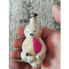 Мишка с мячом,с рубля