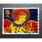 Марка Великобритания 1998 год Рождество