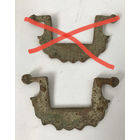 Старинные мебельные ручки  Латунь/бронза Цена за 1