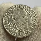 Грош 1541 г., Кёнигсберг, Пруссия, Альбрехт Гогенцоллерн. Прочекан! Красивый!