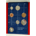 Нидерланды, годовой набор монет (Голландия) 1993 год, 5+10+25 центов 1+2,5 гульдена + жетон, Proof.