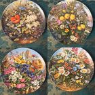 Тарелка коллекционная Полевые цветы Ромашки Маки Васильки Германия винтаж