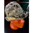 НОВАЯ зимняя женская шапка из натурального меха северного ОЛЕНЯ! В комплекте с поясом ручной работы.