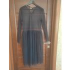 Накидка прозрачная Zara на размер S, синий цвет. Длина 115 см, длина рукава 62 см, ПОталии 49 см. Идеально состояние.