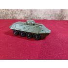 С рубля без мц. моделька бронетранспортера, металл. 12х4.3х4.3см.