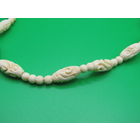 Бусы из кости. Ручная работа. Бивень мамонта. Моржовая кость. Ретро времен СССР.