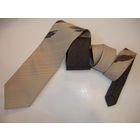 Галстук мужской бежево-коричневый 80-90 гг Времен СССР