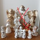 Ангелы Ангелочек Ангелок Путти Статуэтки Фигурки Подсвечники Колокольчики Фарфор Керамика Хрусталь Свечи