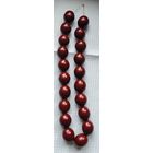 Бусы деревянные