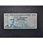 100 крон 1961 года. Исландия.  vF+. Распродажа.