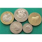 Камерун. Набор 5 монет 50, 100, 250, 500, 1000 франков 2020 год "60 лет Независимости"