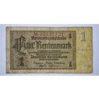 1937 год Германия 1 марка