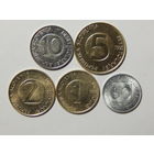 Словения 0,5;1,2,5,10 талеров 1993-2002г