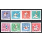 Венгрия-1970,(Мих.2616В-2623В) , ** , Спорт, ОИ (полная серия), БЗЦ