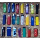 Зажигалки 23 штуки все разные. Цена за 1 шт