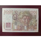 Франция 100 франков 1953