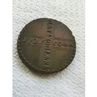 Монета 5 копеек 1727 года оригинал в хорошей сохранности старт с 1 рубля трёхдневный аукцион