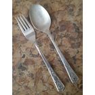 Набор столовые ложка и вилка  Эчмиралдзин. СССР