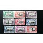 Великобритания.ФОЛКЛЕНДСКИЕ ОСТРОВА.\413с\ 1938-50.  КОРОЛЬ ГЕОРГ VI. MH SG146-151 153-154 159 кц22