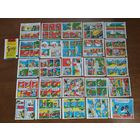 Вкладыши от жвачки Tipi Tip 11 серия полная коллекция 70шт!!