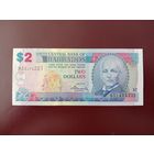 Барбадос 2 доллара 2007 UNC