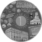 1 рубль 2023 г. Гісторыя банкаў Беларусі (История банков Беларуси)